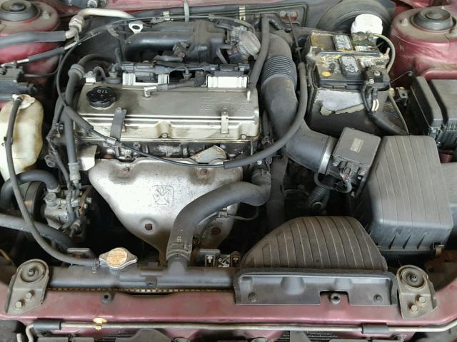 4A3AA46G83E186890 - 2003 MITSUBISHI GALANT ES MAROON photo 7