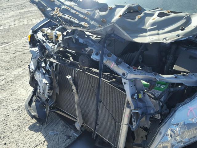 2T1BU4EE5AC392151 - 2010 TOYOTA COROLLA BA SILVER photo 9