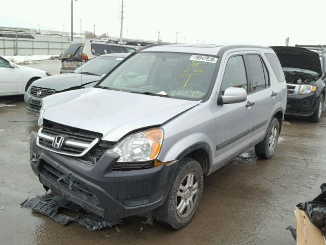 JHLRD78883C026382 - 2003 HONDA CR-V EX SILVER photo 2