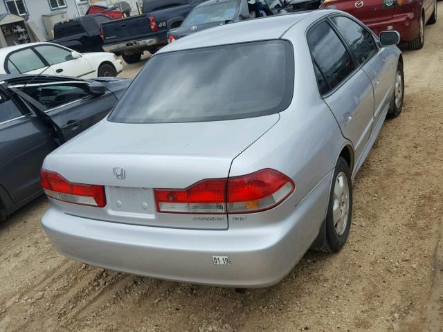 1HGCG16502A010088 - 2002 HONDA ACCORD EX SILVER photo 4