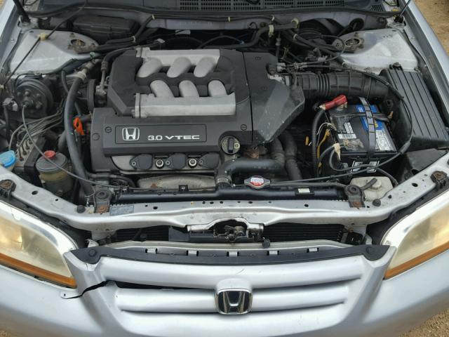 1HGCG16502A010088 - 2002 HONDA ACCORD EX SILVER photo 7