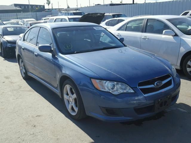 4S3BL616X87204779 - 2008 SUBARU LEGACY 2.5 BLUE photo 1