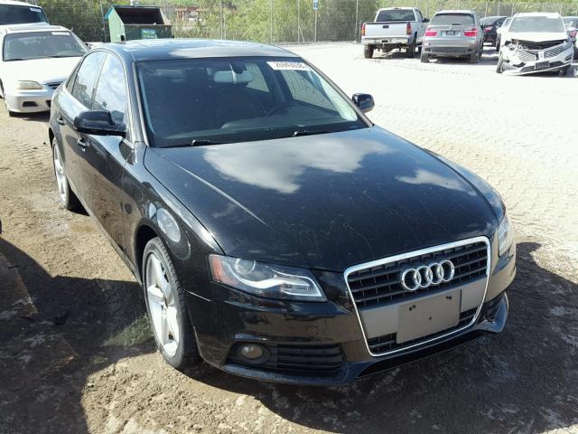 WAUAFAFL8CN011049 - 2012 AUDI A4 PREMIUM BLACK photo 1