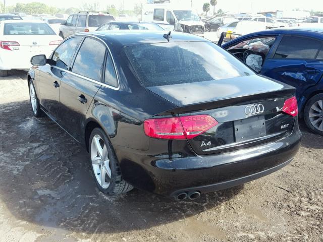 WAUAFAFL8CN011049 - 2012 AUDI A4 PREMIUM BLACK photo 3