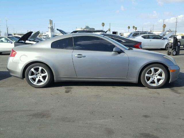 JNKCV54E55M409188 - 2005 INFINITI G35 SILVER photo 9