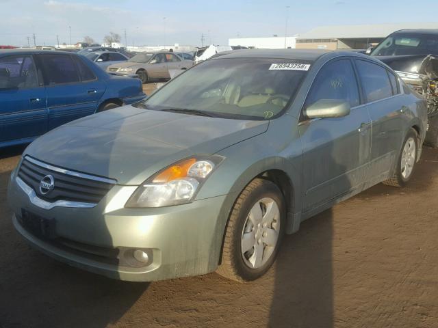 1N4AL21E47N445314 - 2007 NISSAN ALTIMA 2.5 GREEN photo 2