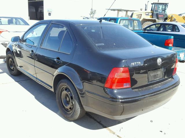 3VWSK69M02M063785 - 2002 VOLKSWAGEN JETTA GLS BLACK photo 3