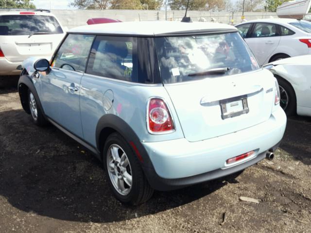 WMWSU3C56DT548253 - 2013 MINI COOPER TWO TONE photo 3