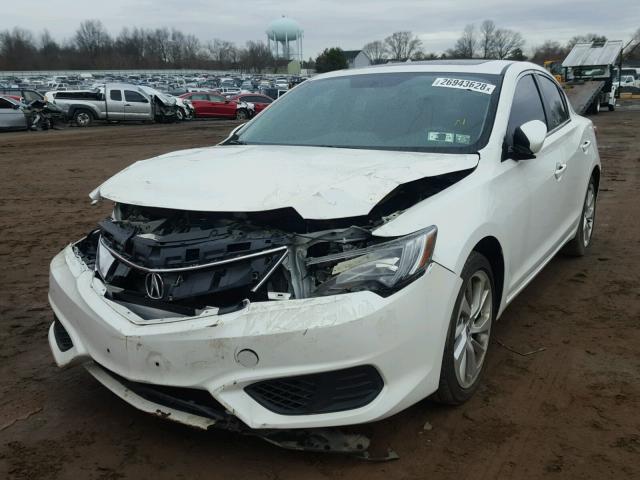 19UDE2F3XGA020942 - 2016 ACURA ILX BASE WHITE photo 2