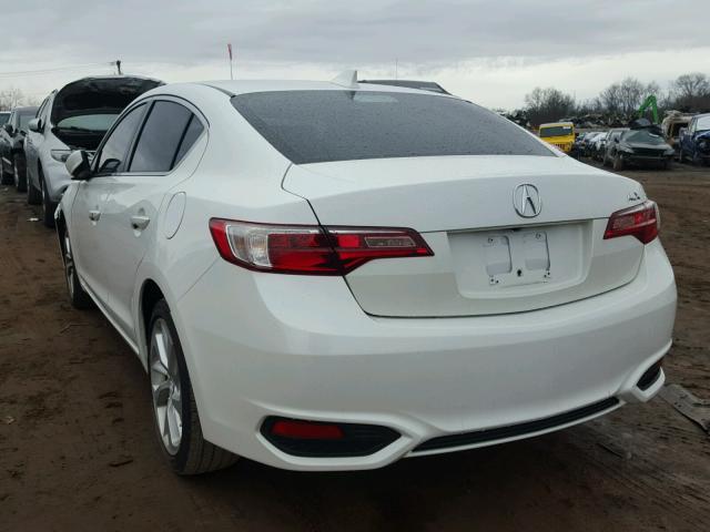 19UDE2F3XGA020942 - 2016 ACURA ILX BASE WHITE photo 3