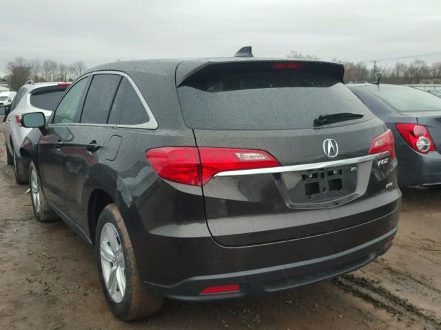 5J8TB4H31FL031036 - 2015 ACURA RDX BASE GRAY photo 3