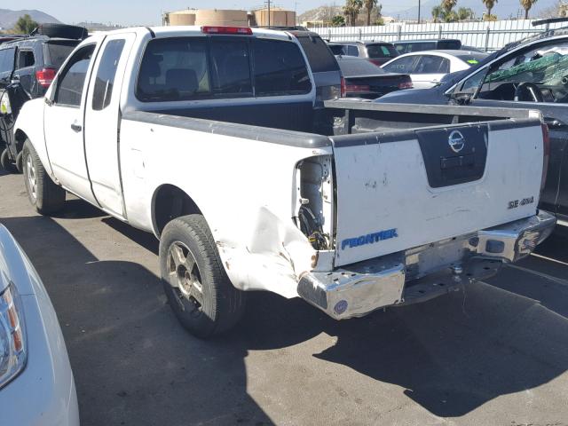 1N6AD06W56C441972 - 2006 NISSAN FRONTIER K WHITE photo 3