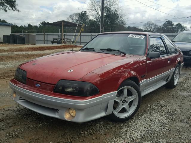 1FACP41M7MF197887 - 1991 FORD MUSTANG LX TWO TONE photo 2