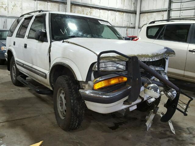 1GNDT13W8X2250123 - 1999 CHEVROLET BLAZER WHITE photo 1