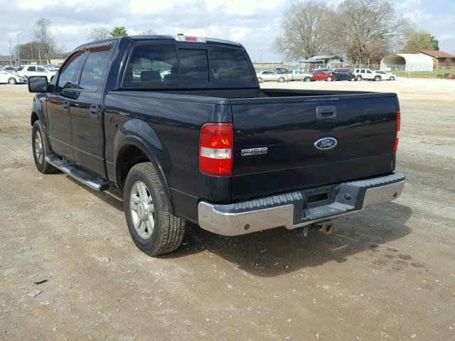 1FTPW12564FA32286 - 2004 FORD F150 SUPER BLACK photo 3