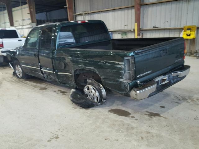 2GCEC19V721413400 - 2002 CHEVROLET SILVERADO GREEN photo 3