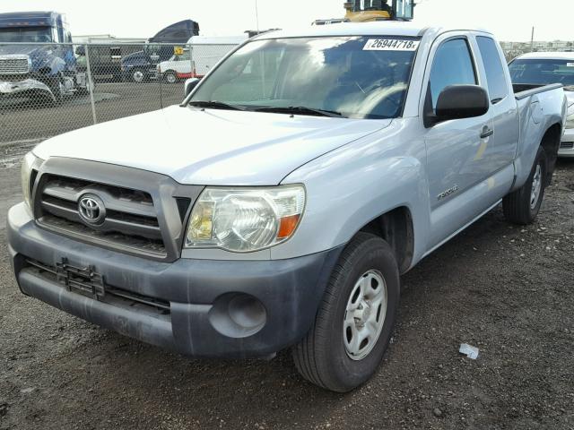 5TETX22N59Z615704 - 2009 TOYOTA TACOMA ACC SILVER photo 2