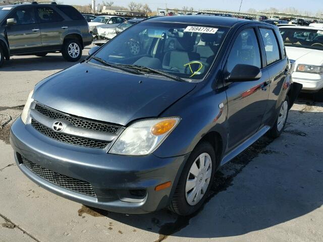JTKKT624360167117 - 2006 TOYOTA SCION XA GRAY photo 2