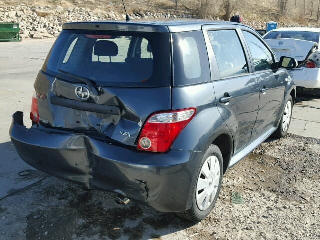 JTKKT624360167117 - 2006 TOYOTA SCION XA GRAY photo 4