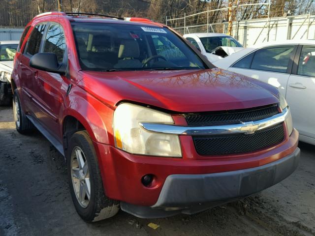 2CNDL73F156034718 - 2005 CHEVROLET EQUINOX LT RED photo 1