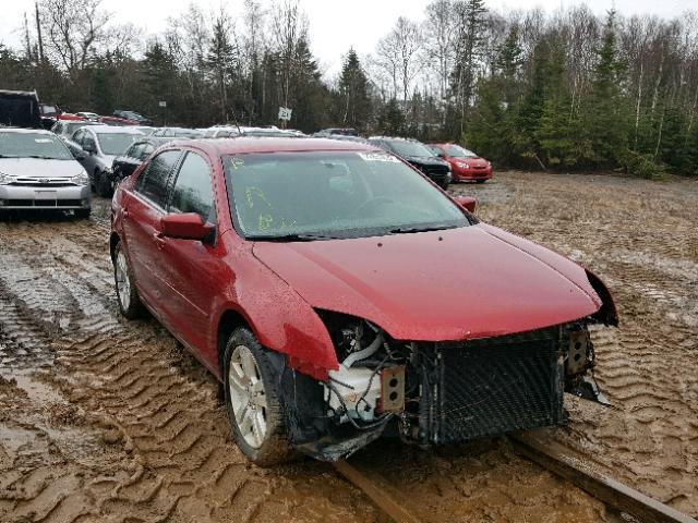 3FAHP081X8R176647 - 2008 FORD FUSION SEL RED photo 1