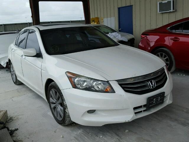 1HGCP3F80CA031157 - 2012 HONDA ACCORD EXL WHITE photo 1