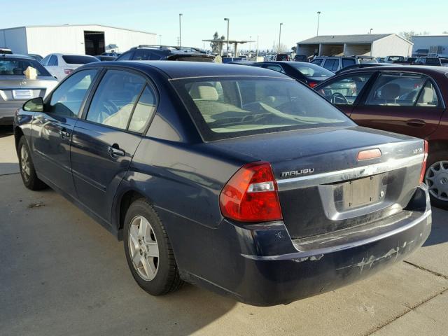 1G1ZT54824F213409 - 2004 CHEVROLET MALIBU LS BLUE photo 3