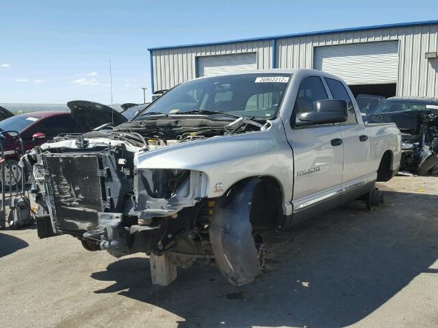 3D7KS28C45G824105 - 2005 DODGE RAM 2500 S SILVER photo 2