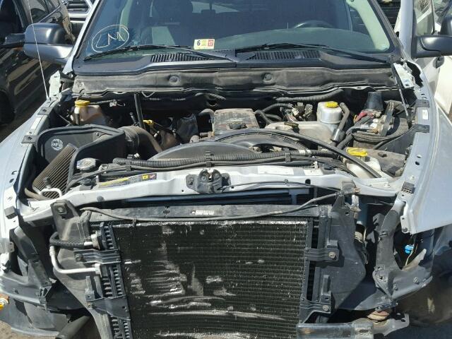 3D7KS28C45G824105 - 2005 DODGE RAM 2500 S SILVER photo 7