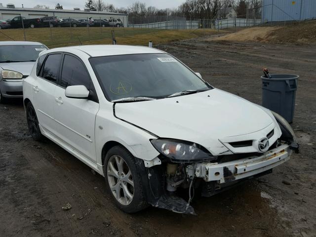 JM1BK344591194405 - 2009 MAZDA 3 S WHITE photo 1