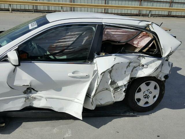 1HGCM56477A027338 - 2007 HONDA ACCORD LX WHITE photo 10