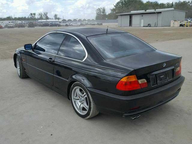 WBABM5348YJN93263 - 2000 BMW 328 CI BLACK photo 3