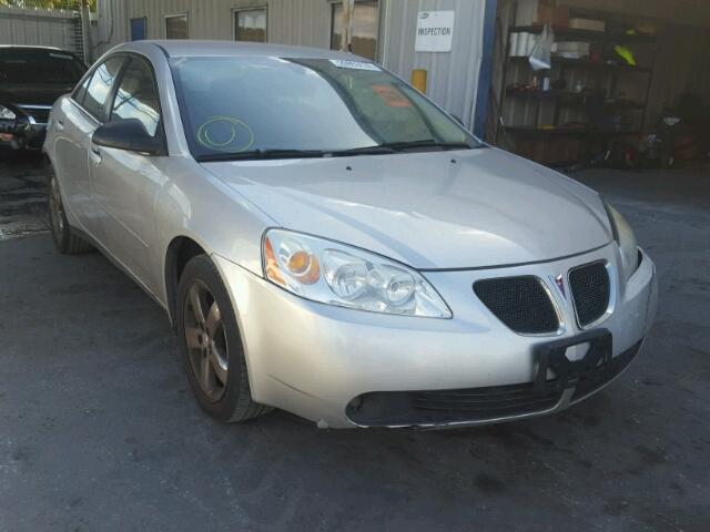 1G2ZH58N974249238 - 2007 PONTIAC G6 GT SILVER photo 1