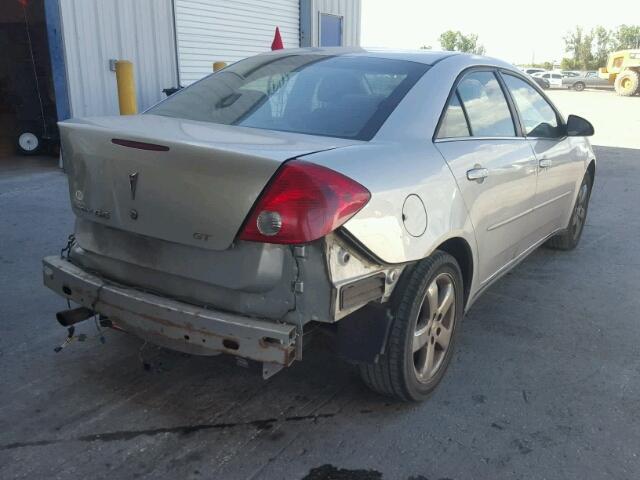 1G2ZH58N974249238 - 2007 PONTIAC G6 GT SILVER photo 4