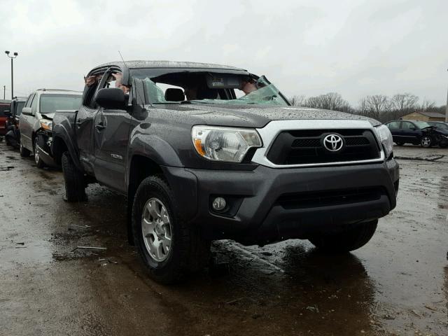 3TMJU4GN1CM138763 - 2012 TOYOTA TACOMA DOU GRAY photo 1