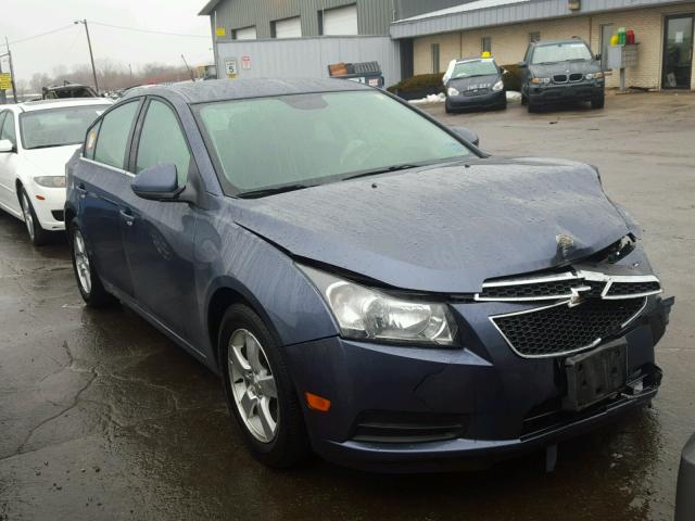 1G1PC5SB3E7286502 - 2014 CHEVROLET CRUZE LT BLUE photo 1