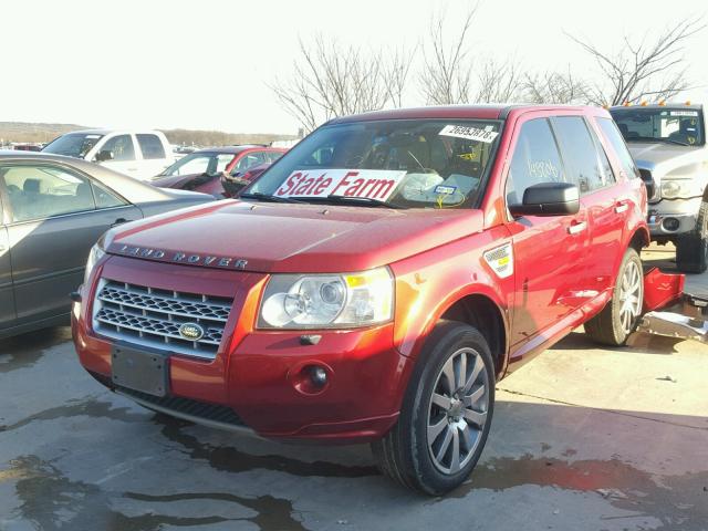 SALFT24N48H103950 - 2008 LAND ROVER LR2 HSE TE RED photo 2