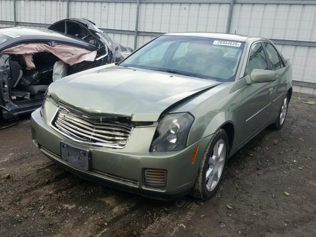 1G6DP567750165598 - 2005 CADILLAC CTS HI FEA GREEN photo 2