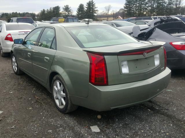 1G6DP567750165598 - 2005 CADILLAC CTS HI FEA GREEN photo 3