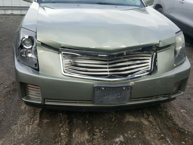 1G6DP567750165598 - 2005 CADILLAC CTS HI FEA GREEN photo 9