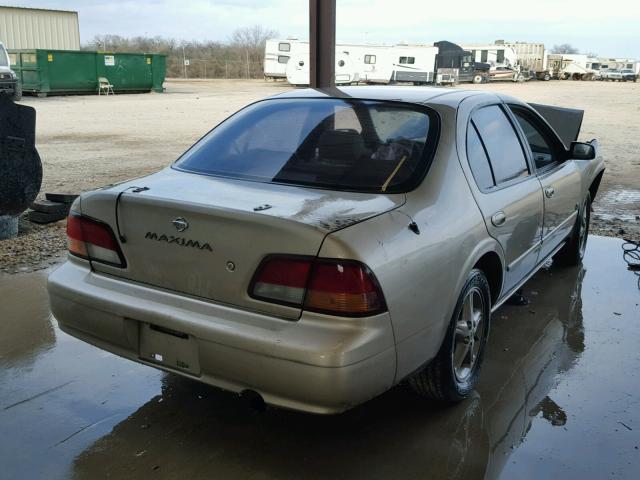 JN1CA21D6XT822272 - 1999 NISSAN MAXIMA GLE GOLD photo 4