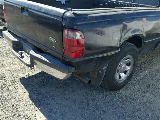 1FTYR44V73PA83914 - 2003 FORD RANGER SUP BLACK photo 9