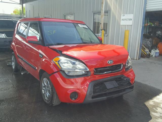 KNDJT2A5XD7630462 - 2013 KIA SOUL RED photo 1