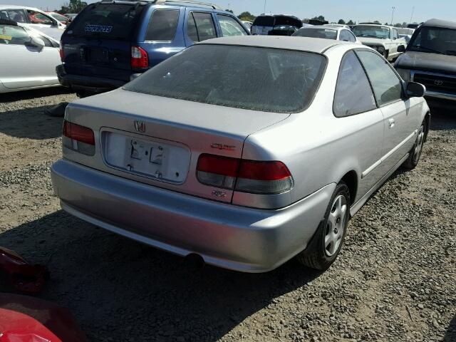 1HGEJ8143XL083789 - 1999 HONDA CIVIC EX 银色 照片 4