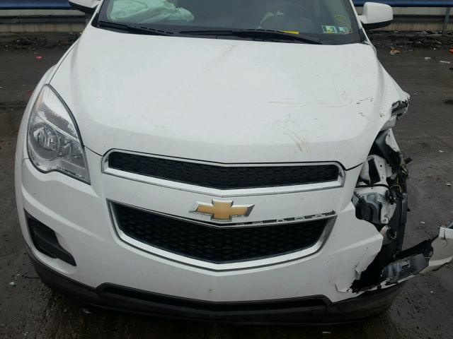 2GNALBEK6F1169011 - 2015 CHEVROLET EQUINOX LT WHITE photo 7