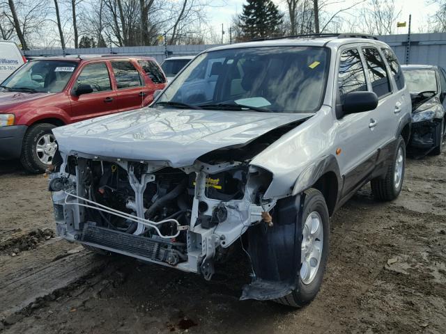 4F2CZ06194KM12401 - 2004 MAZDA TRIBUTE ES 白色 照片 2