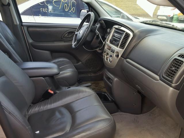 4F2CZ06194KM12401 - 2004 MAZDA TRIBUTE ES 白色 照片 5