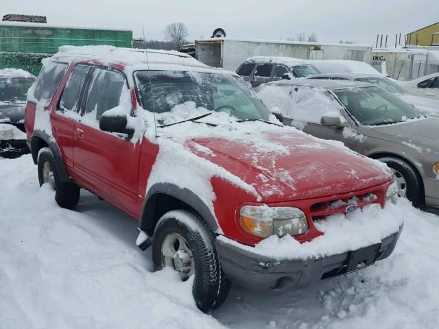 1FMYU24E1XUA74261 - 1999 FORD EXPLORER RED photo 1