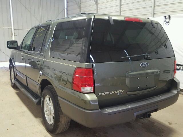 1FMPU16W54LA74129 - 2004 FORD EXPEDITION GREEN photo 3