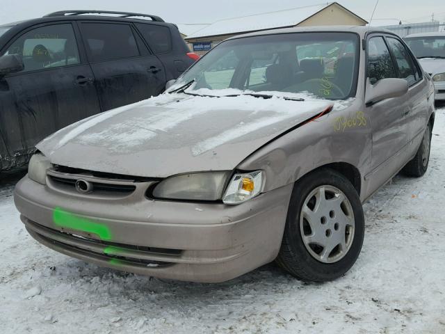 1NXBR12E4YZ360353 - 2000 TOYOTA COROLLA VE BEIGE photo 2